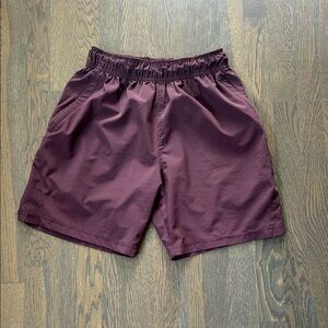 Men's Burgundy Shorts